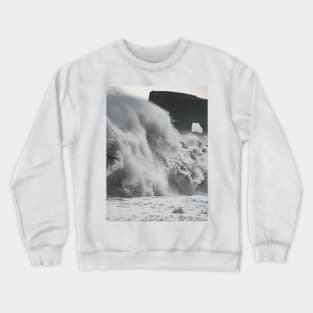 Crashing Ocean Waves Crewneck Sweatshirt